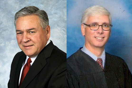 Rep. Randy Bridges and Judge Tony Kitchen